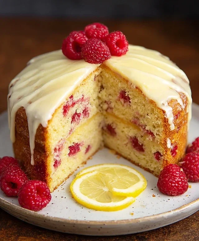 Raspberry Lemon Cake