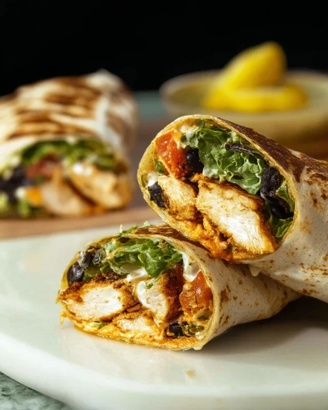 Chipotle Ranch Grilled Chicken Burrito