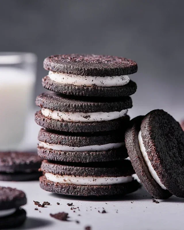Homemade Oreo Cookies