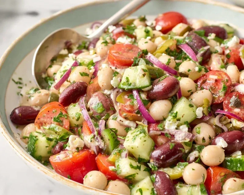 Mediterranean Bean Salad