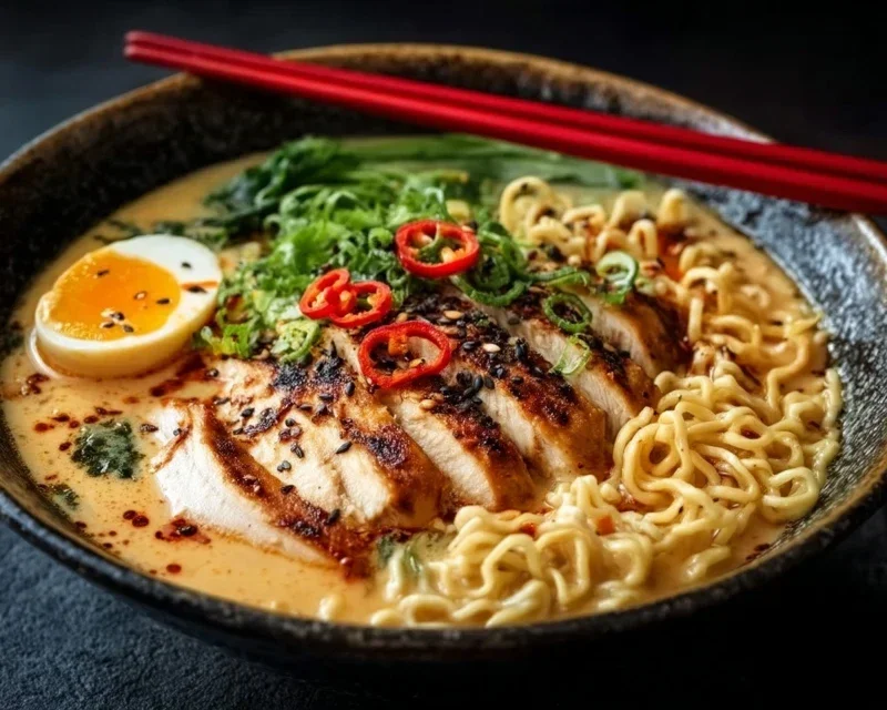 Creamy Garlic Chicken Ramen: An Incredible Ultimate Recipe