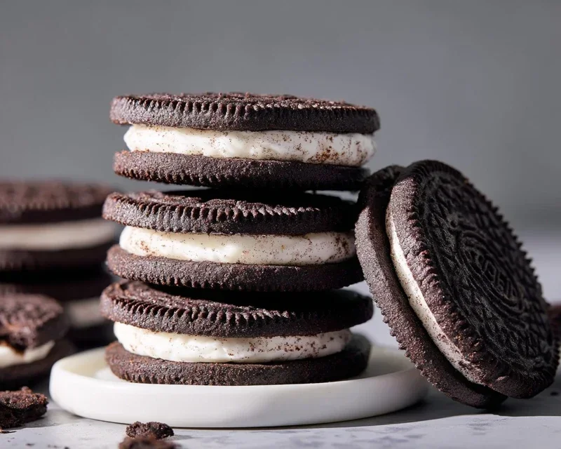 Homemade Oreo Cookies