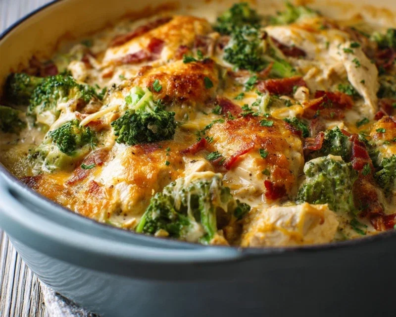 Easy Low Carb Chicken Casserole