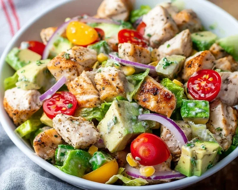 Healthy Ranch Chicken Salad