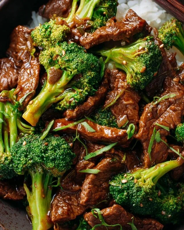 Chinese Beef and Broccoli (牛肉炒西兰花)