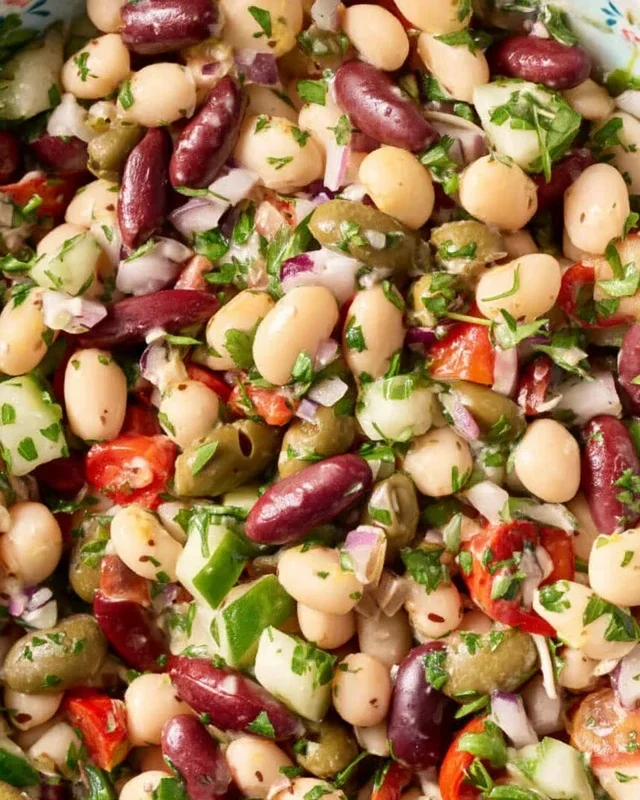Mediterranean Bean Salad