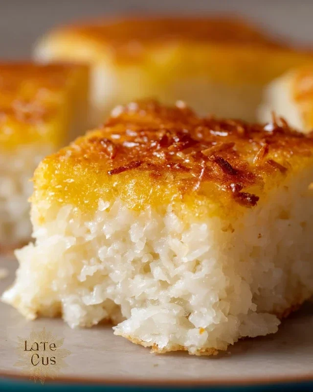 Sticky Coconut Cake