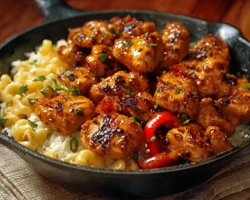 Sweet and Spicy Honey Pepper Chicken
