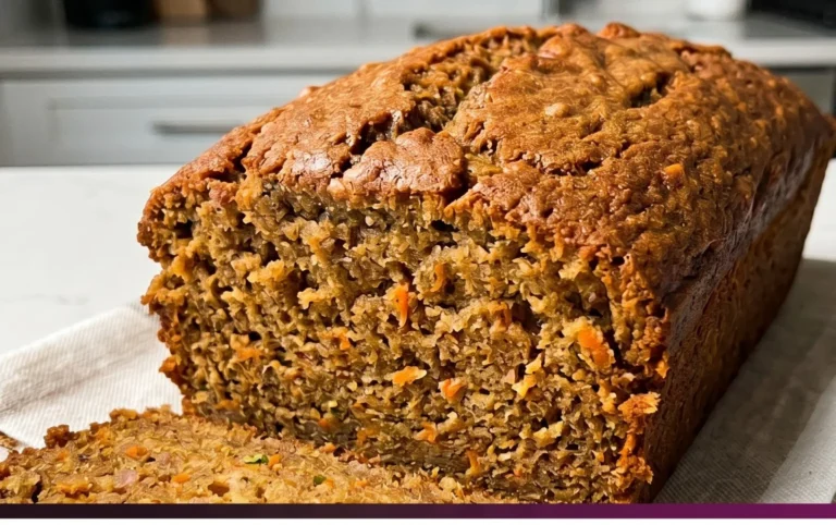 Dairy Free Carrot Cake Banana Bread