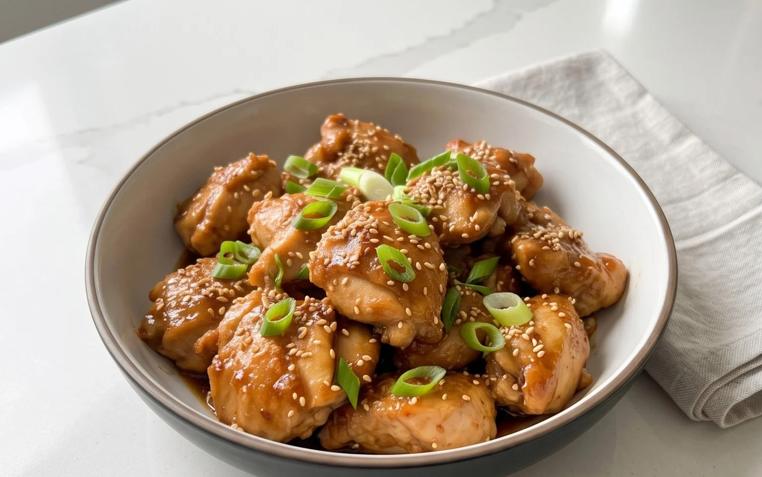 Healthy Sesame Chicken