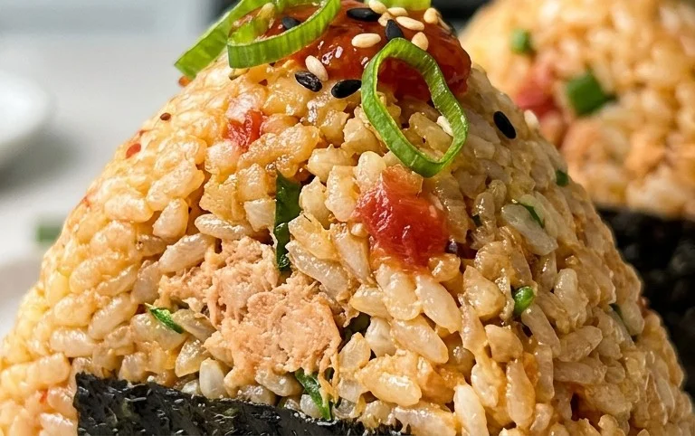 15-min. Easy Japanese Tuna Onigiri