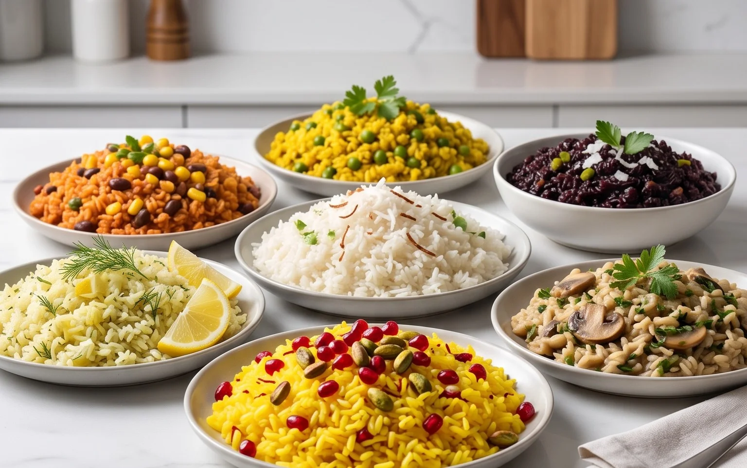8 Flavored Rice Recipes