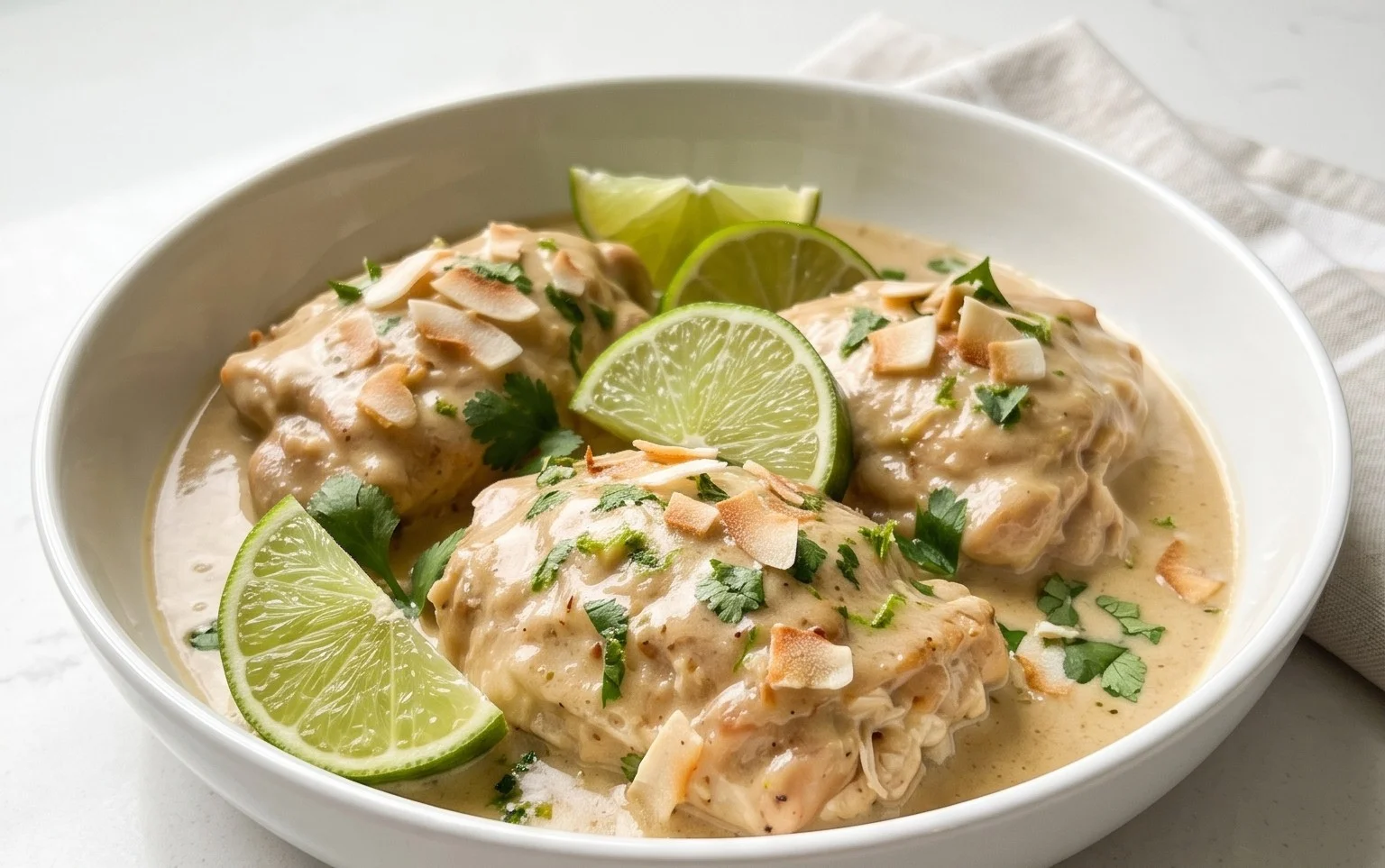 Creamy Coconut Lime Chicken