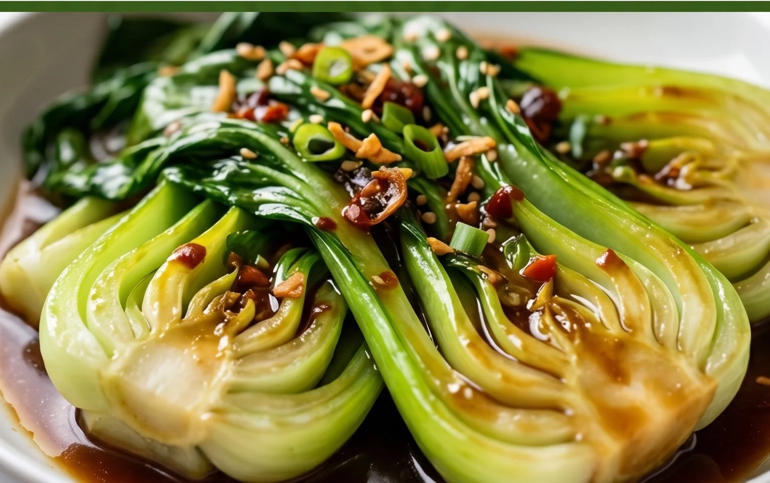 Bok Choy with Oyster Sauce