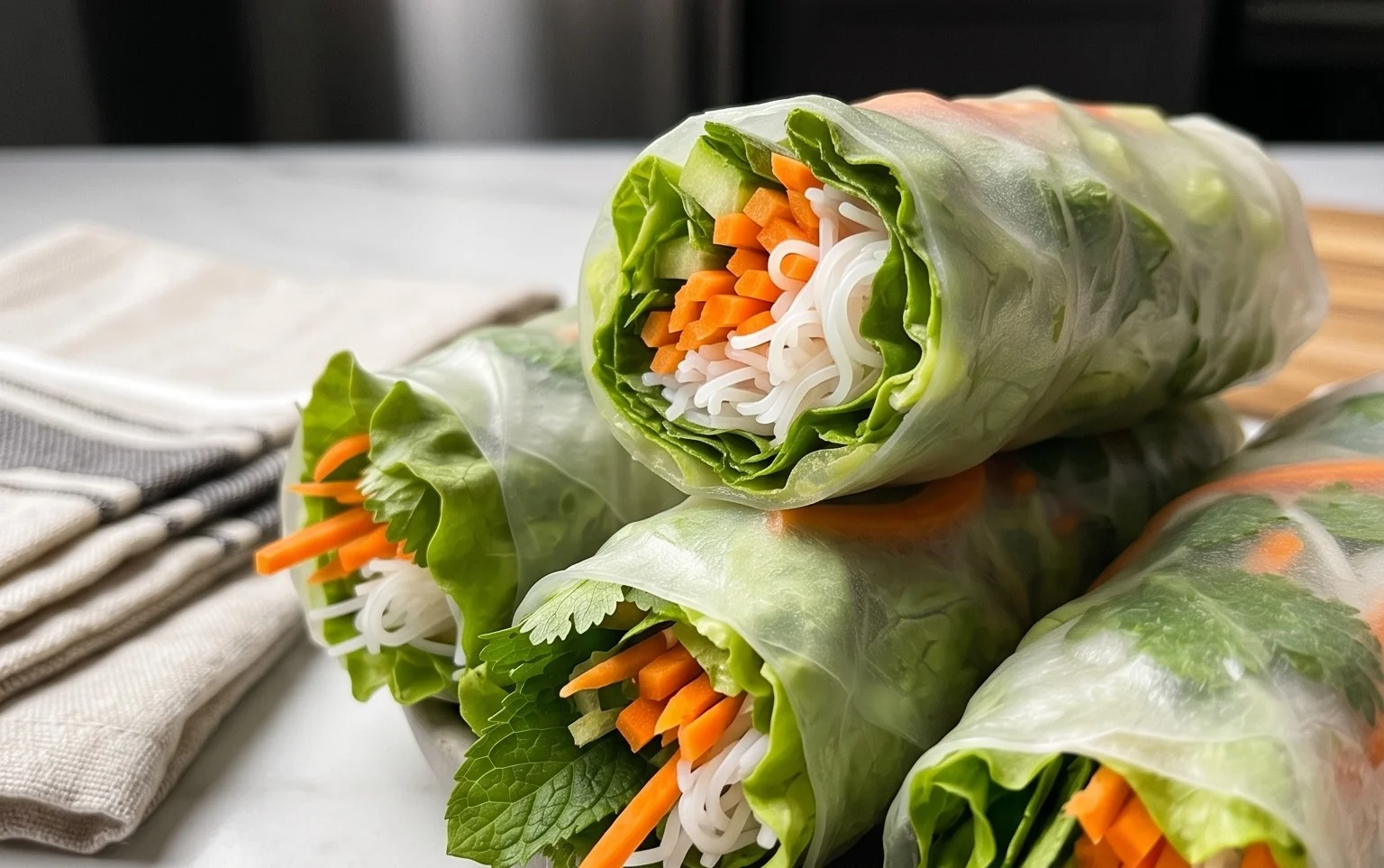 Lettuce Wrap Summer Rolls