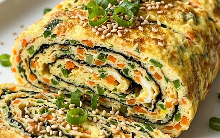 Gyeran Mari (Korean Rolled Omelette)
