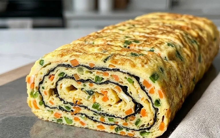 Gyeran Mari (Korean Rolled Omelette)