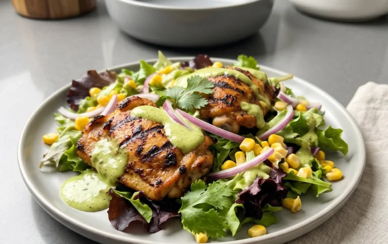Peruvian Grilled Chicken Salad