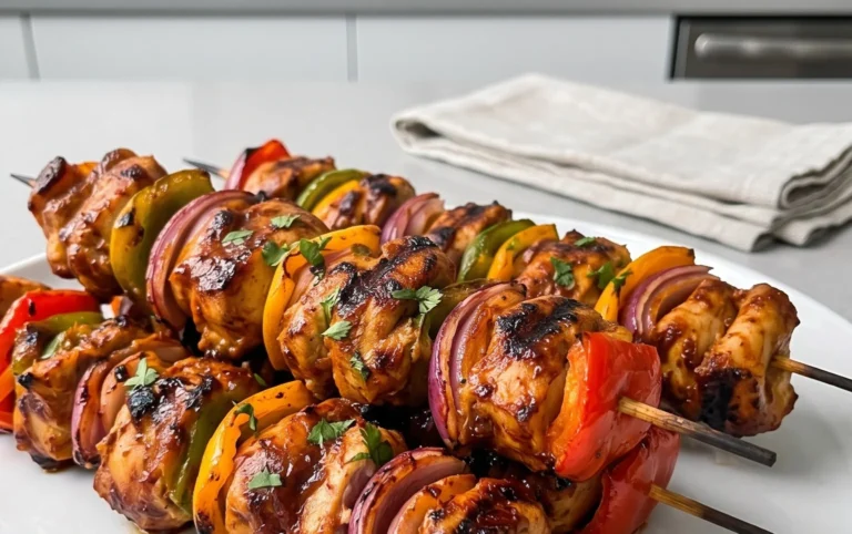 Mexican Barbecue Chicken Skewers