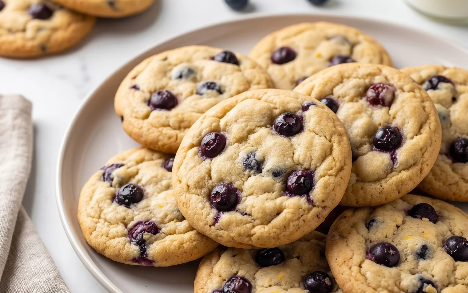 Lemon Blueberry Cookies Recipe
