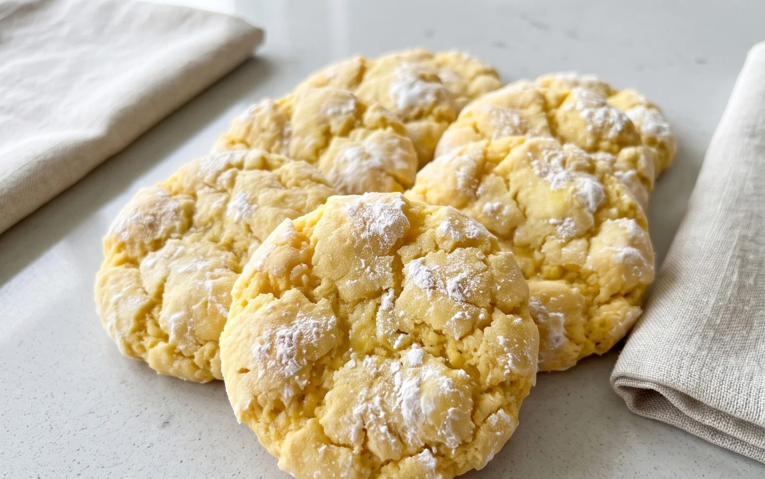 Soft & Chewy Lemon Cookies