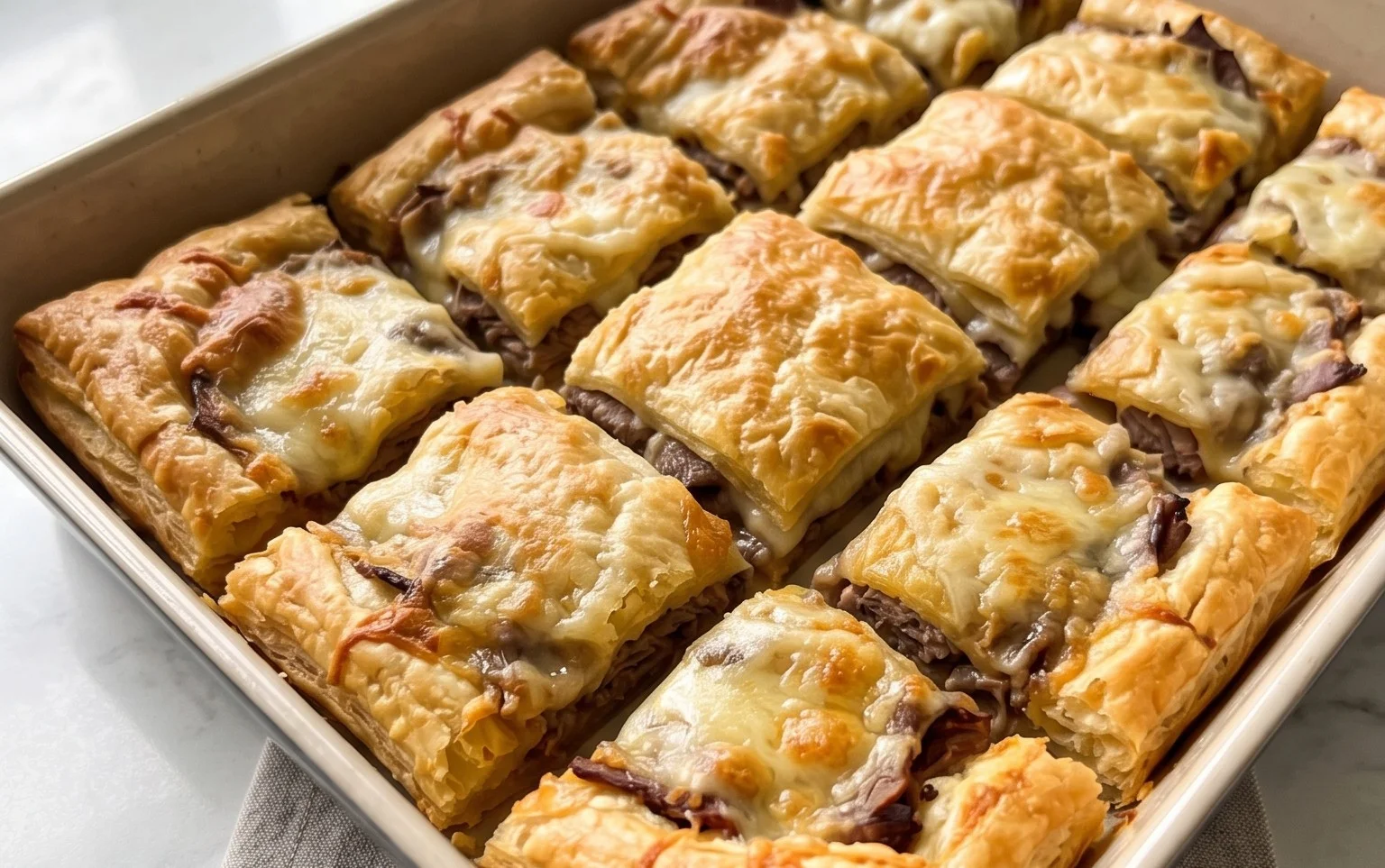 French Dip Squares
