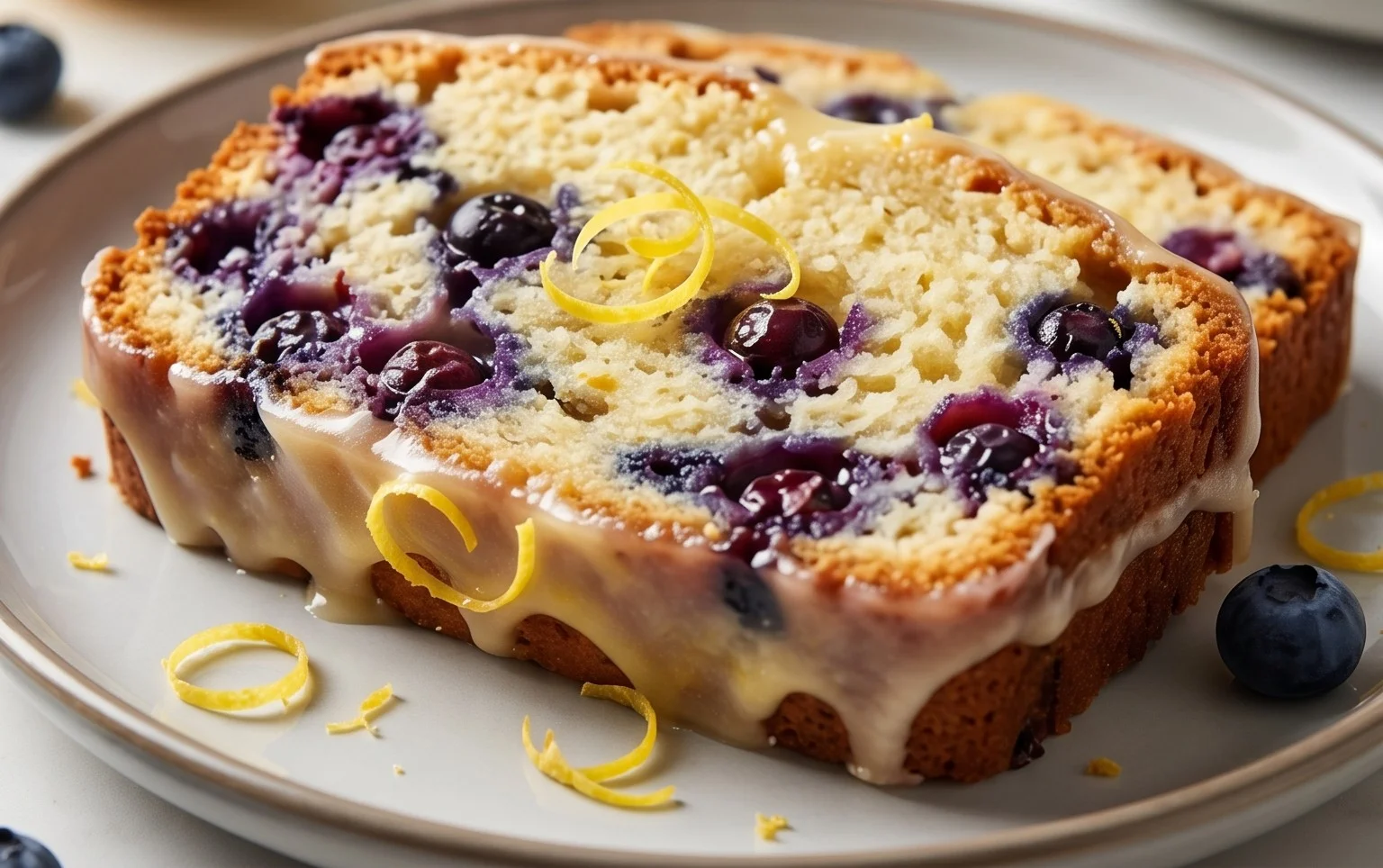 Blueberry and Lemon Loaf