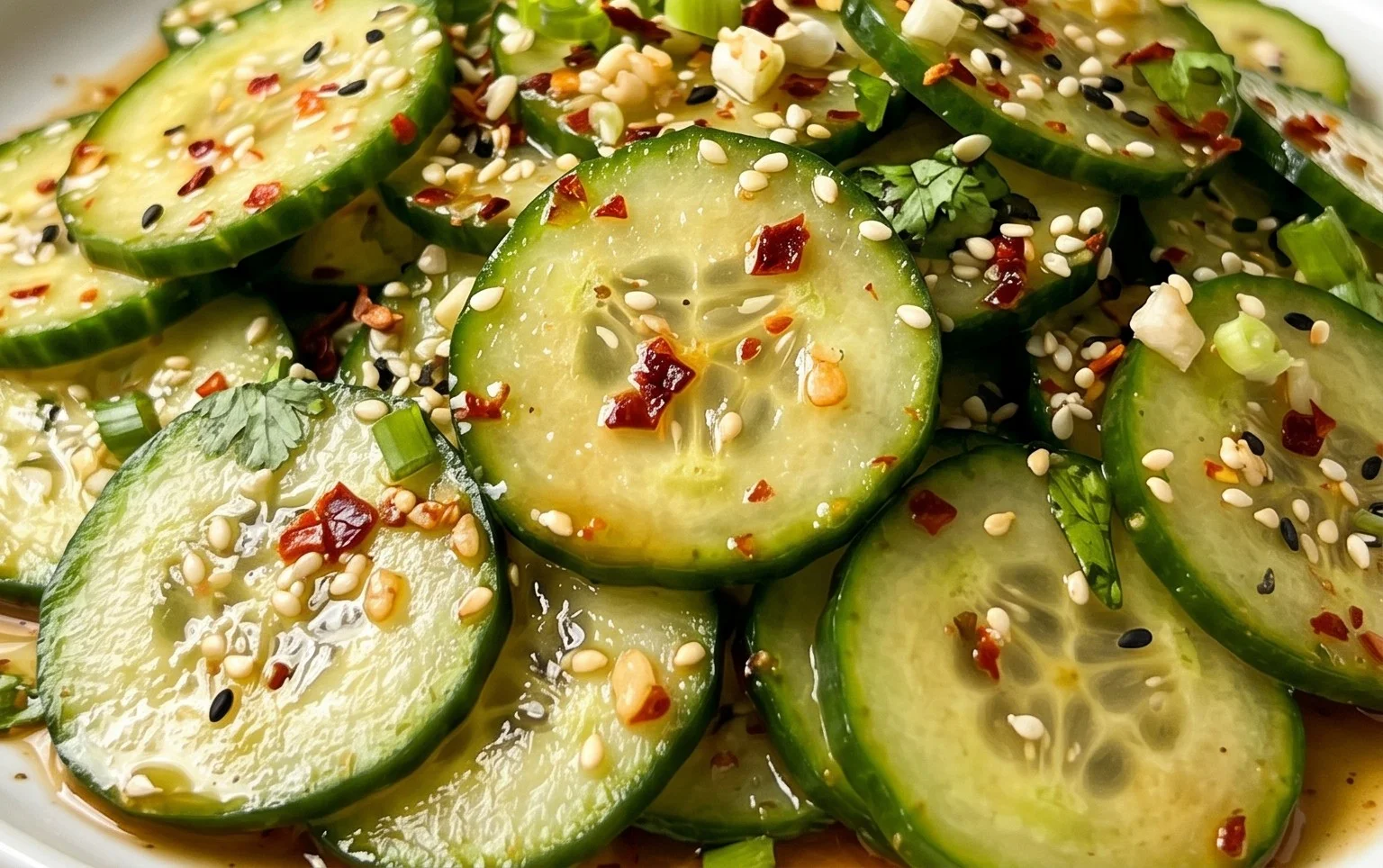 Spicy Asian Cucumber Salad