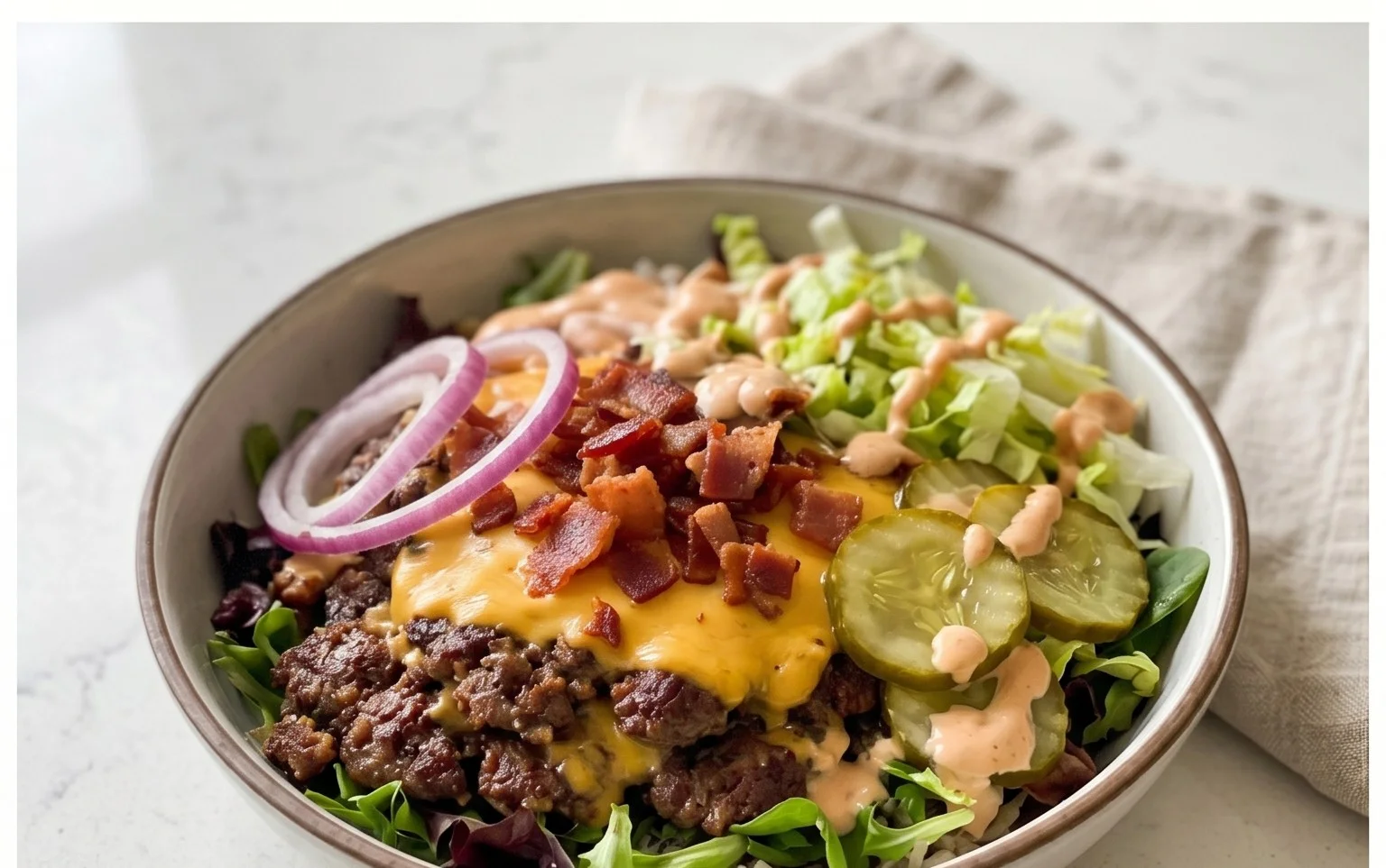 Smash Burger Bowl