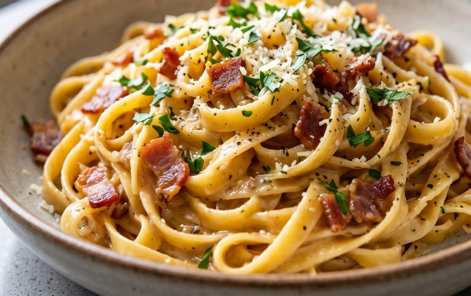 Beef Bacon Pasta