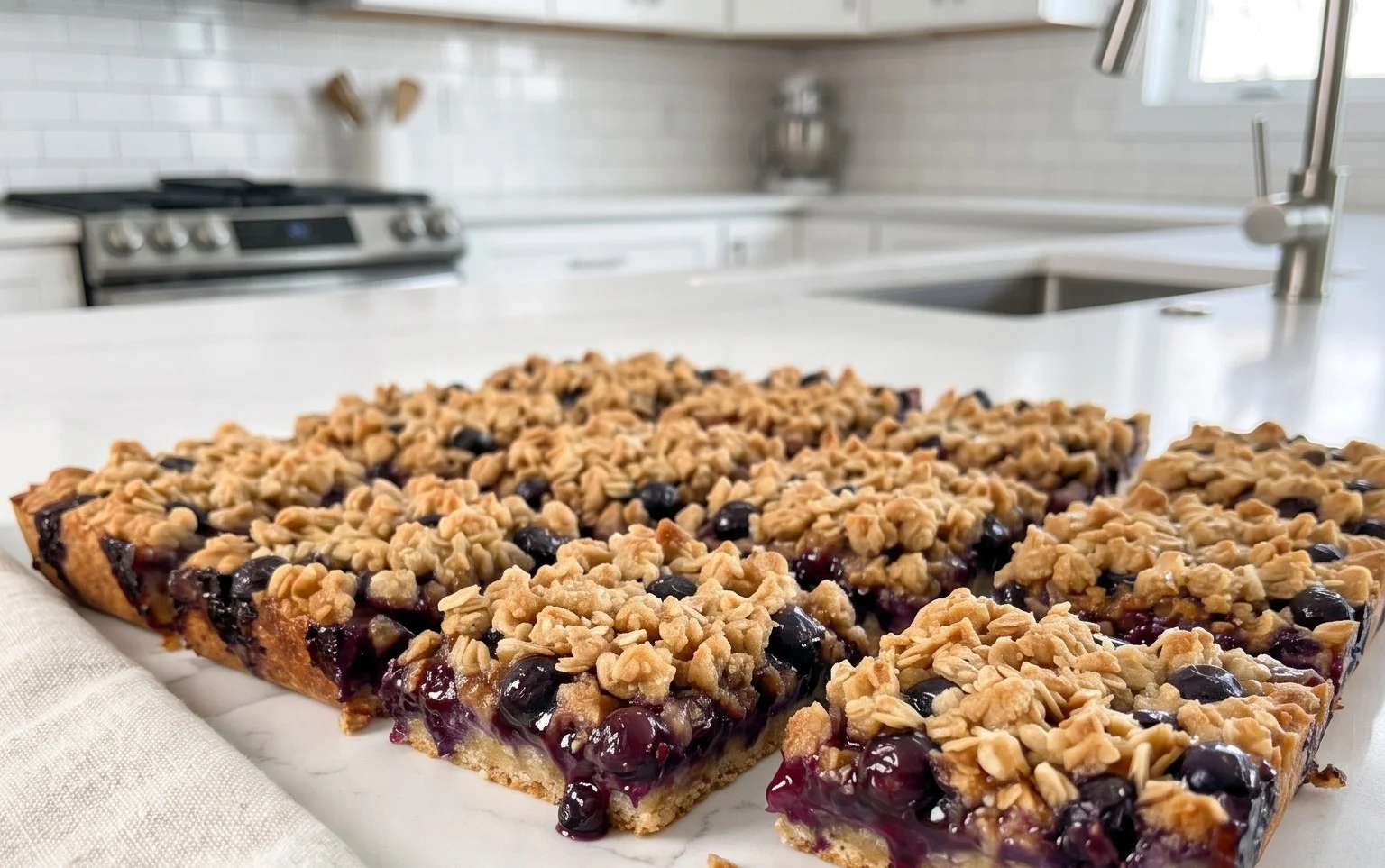 Blueberry Oatmeal Bars