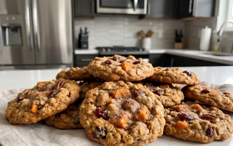Sweet Potato Oatmeal Cookies