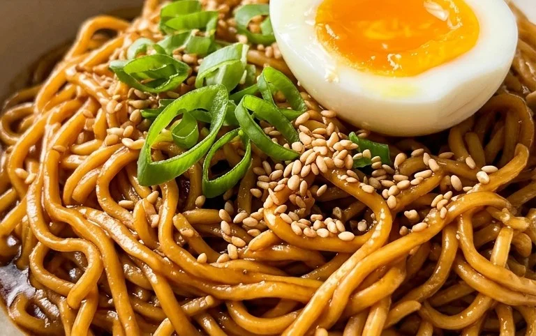 Easy Saucy Ramen Noodles