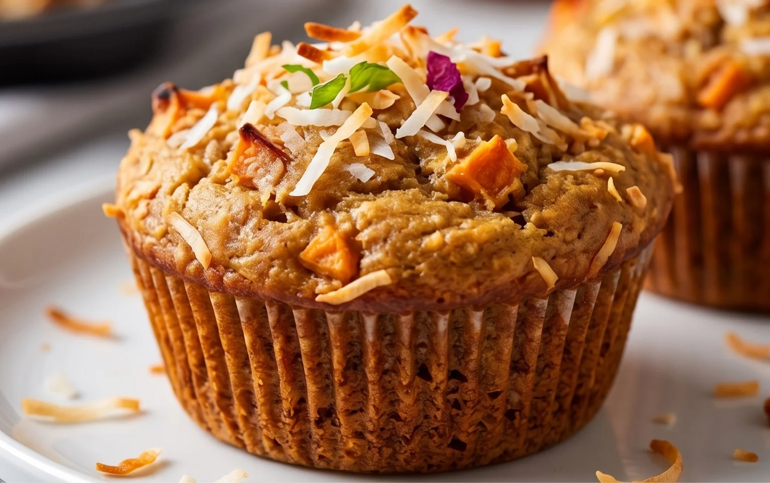 Anti-Inflammatory Coconut and Sweet Potato Muffin Recipe