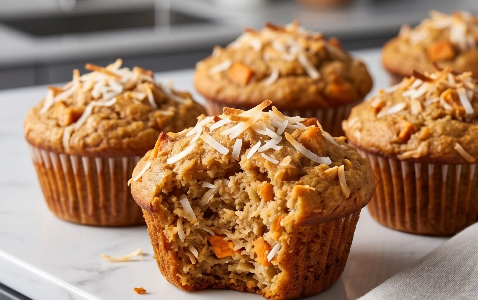 Anti-Inflammatory Coconut and Sweet Potato Muffin Recipe