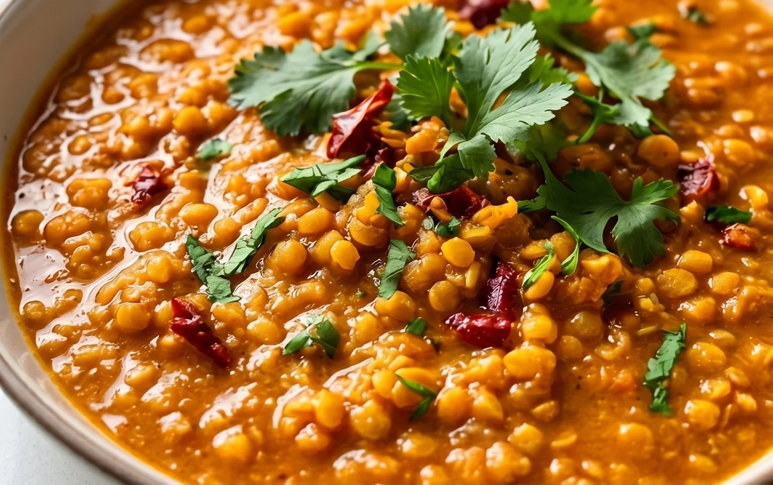 Spicy Red Lentil Curry