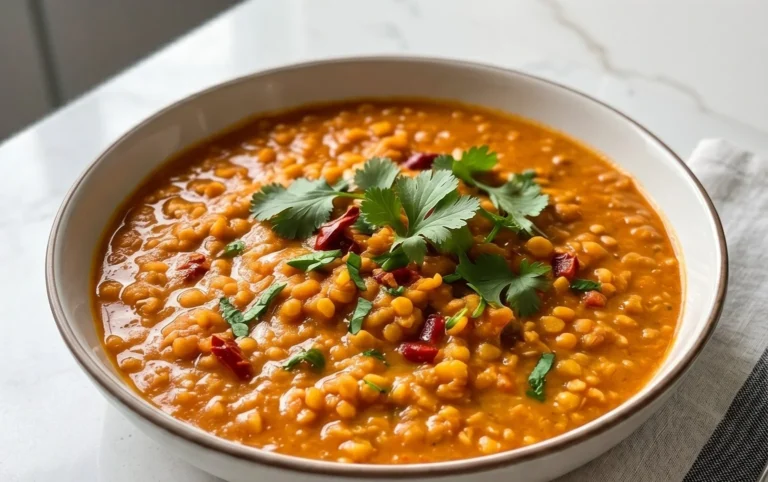 Spicy Red Lentil Curry