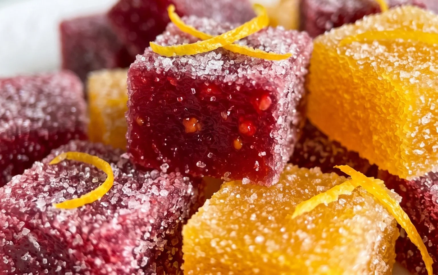 Homemade Pâtes de Fruits (no corn syrup)