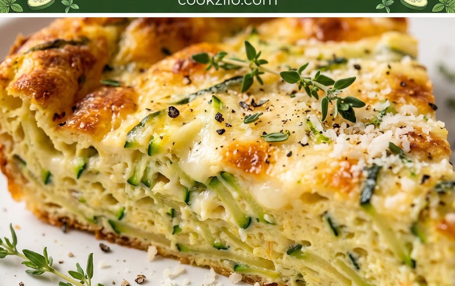 Crustless Zucchini Quiche Recipe