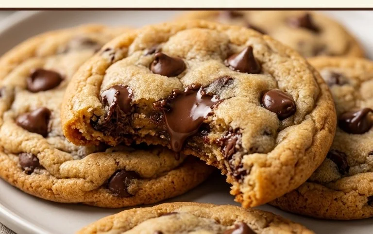 The Best Soft Chocolate Chip Cookies