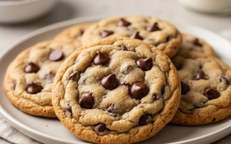 The Best Soft Chocolate Chip Cookies