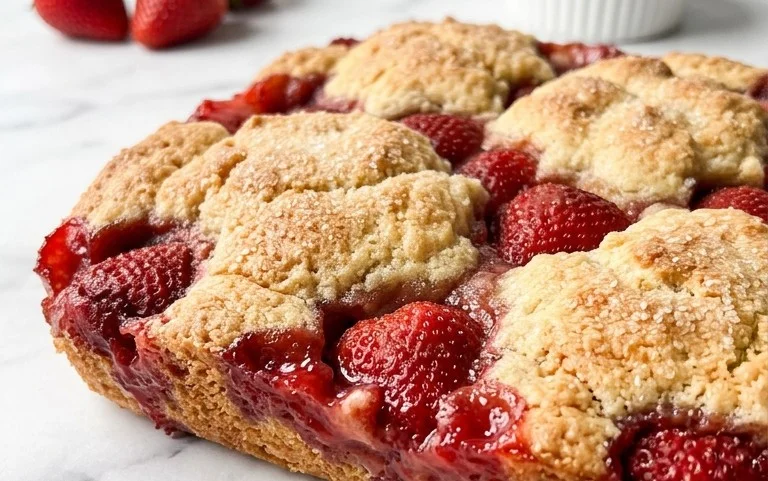 Strawberry Cobbler