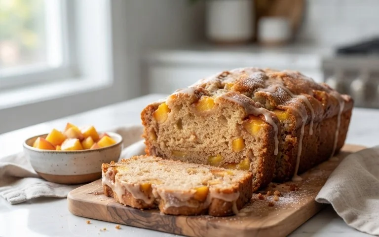 Spiced Peach Bread