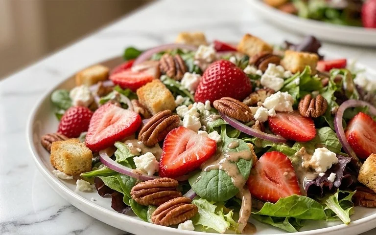 Strawberry Crunch Salad