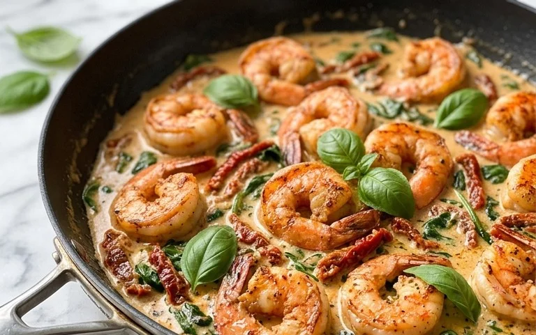 Tuscan Shrimp (One-Pan, 30-Minute Dinner)