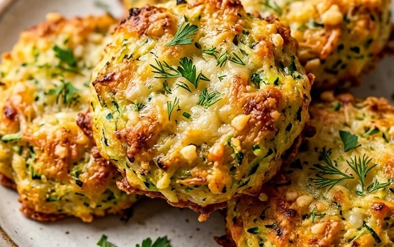 Zucchini Garlic Bites