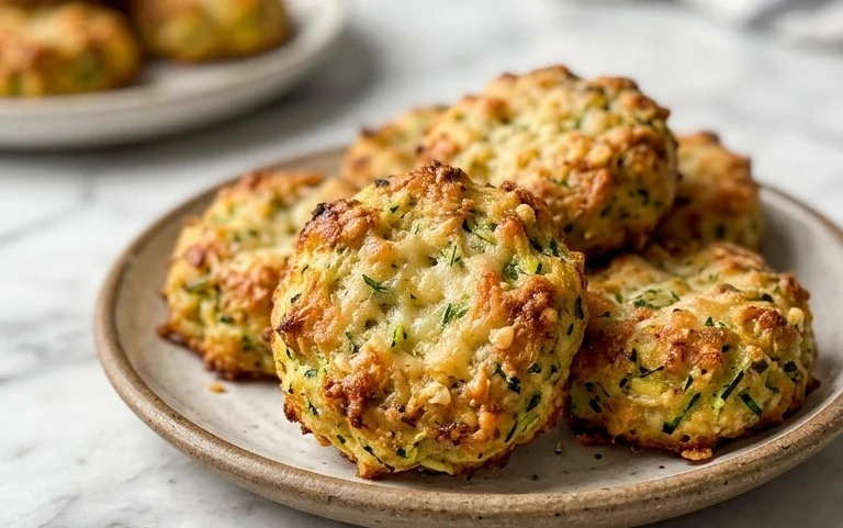Zucchini Garlic Bites