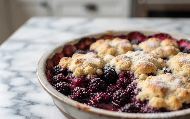 The Pioneer Women's Blackberry Cobbler
