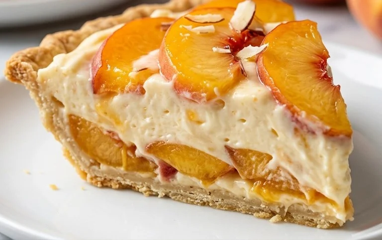 Peaches and Cream Pie