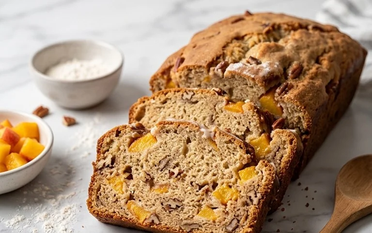 Southern Peach Bread